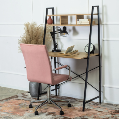 Офісне крісло Mebel Elit BOSTON Рожевий ME.BOSTON/R/CH/V/FO фото - 11