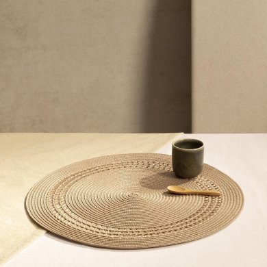 Сервировочный коврик Homla TRINA 38 см Бежевый 209548 фото - 4