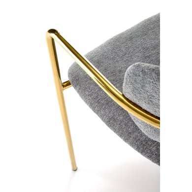 Обідній стілець Halmar K537 Попелястий V-CH-K/537-KR-POPIELATY фото - 10