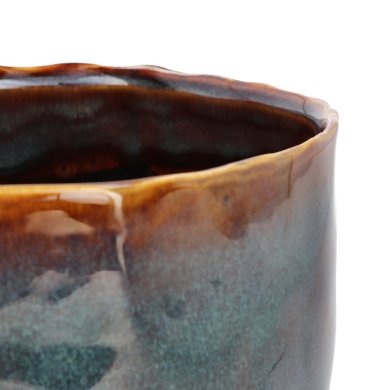 Кашпо Homla RONA 15,5x14,5 см | Коричневий 208325 фото - 3