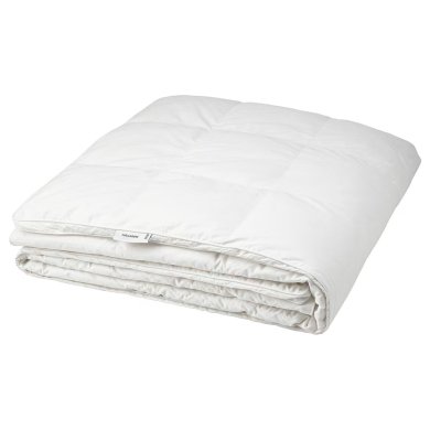 IKEA Одеяло демисезонное FJALLHAVRE 150x200 см Белый (ИКЕА ФЬЕЛЛЬХАВРЕ) 80458047