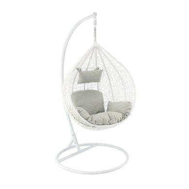 Підвісне крісло-кокон Garden Line FAT1029 Білий FAT1029