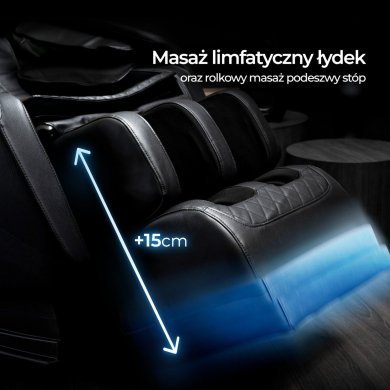 Крісло масажне Mebel Elit RX ULTRA PRO MAX Чорний ME.RXULTRAPROMAX/CZ/E/FW фото - 27