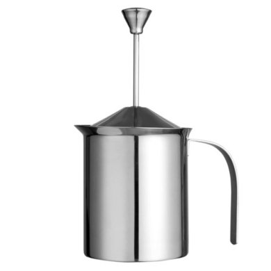 Ручной вспениватель молока Duka Barista 850 мл | Серебристый 1217338