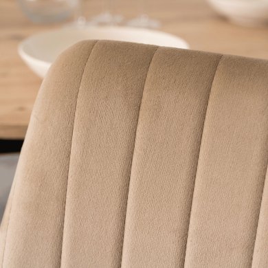 Обеденный стул Mebel Elit BARI Welur Бежевый ME.BARI/BZ/V/K фото - 10