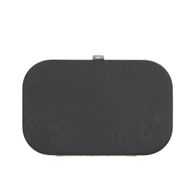 Шкатулка Homla MINER 19x12x7 см | Чорний / Бежевий 164573 фото - 4