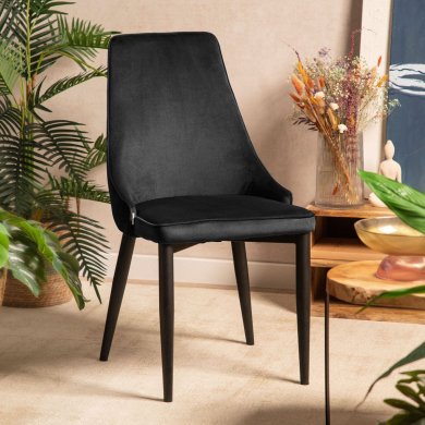 Обеденный стул Homla LOUIS RIBBON Черный 213955 фото - 6
