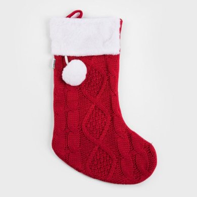 Рождественский носок для подарков Homla GEILL Красный 232777