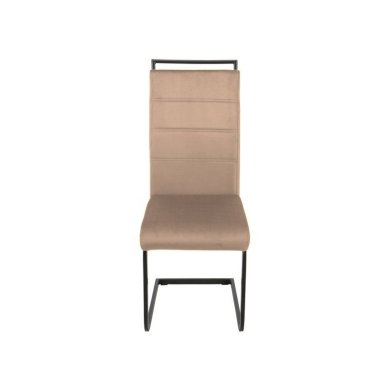 Обеденный стул Signal H-441 Velvet Бежевый H441VCBE фото - 2