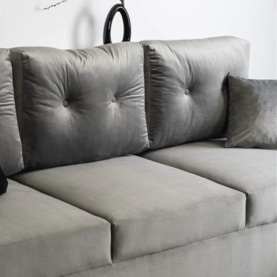 Розкладний диван Mebel Elit EMIL Сірий MGK.ELIO-ser фото - 12