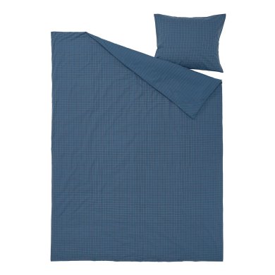 IKEA Комплект постельного белья DOFTAKLEJA 150x200 см Синий (ИКЕА ДОФТАГЛЮ) 50600599 фото - 2