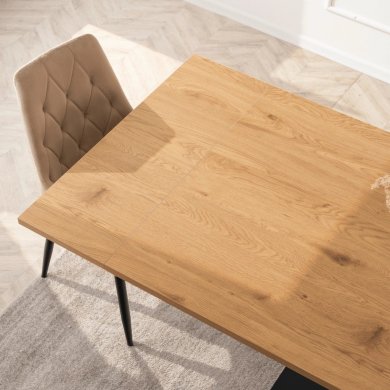 Раскладной обеденный стол Mebel Elit REX MDF Дуб ME.REX/D/D/S160-220 фото - 6