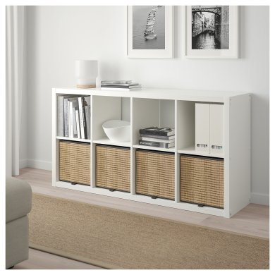 IKEA Корзина GNABBAS (ИКЕА GNABBAS) 60400298 фото - 4
