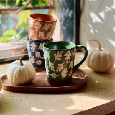 Кружка Homla LOSNA 350 мл Зеленый 230142 фото - 4