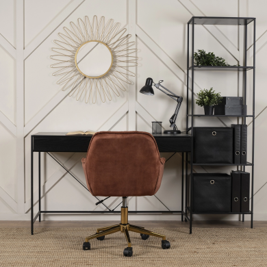 Офисное кресло Mebel Elit MILAN Коричневый ME.MILAN/RD/ZL/V/FO фото - 7