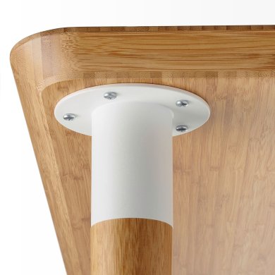 IKEA Ножка для стола HILVER 70 см Бамбук (ИКЕА HILVER) 80278273 фото - 5
