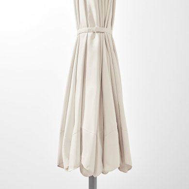 IKEA Садовый зонт с основой LJUSTERO 400 см Бежевый (ИКЕА LJUSTERÖ) 09219315 фото - 19