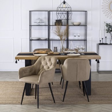 Обідній стілець Mebel Elit VIKI Бежевий - 5 Обідній стілець Mebel Elit VIKI Бежевий ME.VIKI/BZ/V/K фото - 5