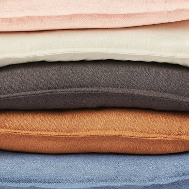 Декоративна наволочка LAGERPOPPEL 50х50 см Кремовий - 5 IKEA Декоративна наволочка LAGERPOPPEL 50х50 см Кремовий (ИКЕА ЛАГЕРПОПЕЛЬ) 40561800 фото - 5