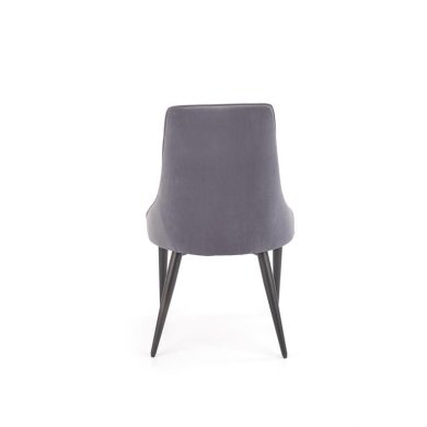 Обеденный стул Halmar K-365 Welur Серый - 3 Обеденный стул Halmar K-365 Welur Серый V-CH-K/365-KR-POPIEL фото - 3