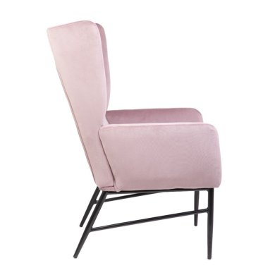 Крісло м'яке Homla VINNANDE Рожевий 218202 фото - 3