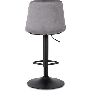 Барний стілець Mebel Elit ARCOS 2 Welur Сірий ME.ARCOS2/P/V/H фото - 5