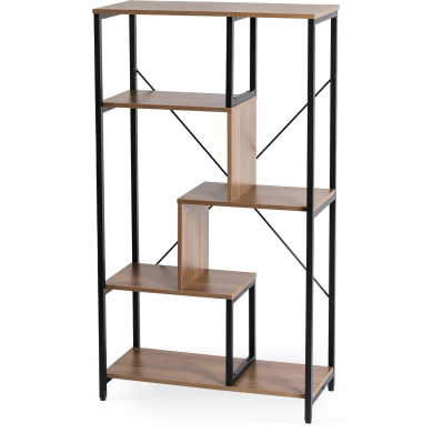 Стелаж Mebel Elit TIM Горіх - 3 Стелаж Mebel Elit TIM Горіх ME.TIM/RU/CZ/REG фото - 3