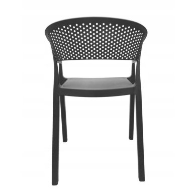 УЦЕНКА Садовый стул Kontrast KP100 Антрацит - 10 УЦЕНКА Садовый стул Kontrast KP100 Антрацит brak/5.90.211279 фото - 10