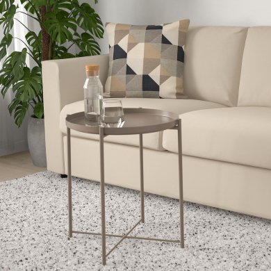 Журнальный стол GLADOM Серый - 8 IKEA Журнальный стол GLADOM Серый (ИКЕА ГЛАДОМ) 30513763 фото - 8
