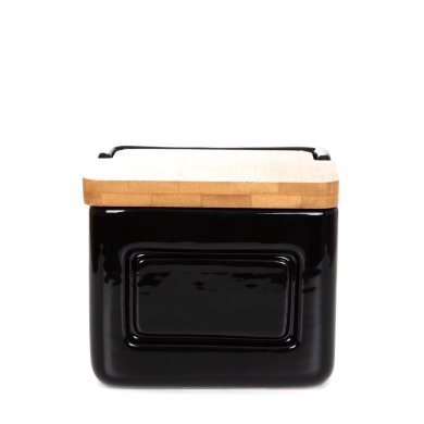 Контейнер Homla LIPPER 12x11 см | Черный / Дерево 213995 фото - 2