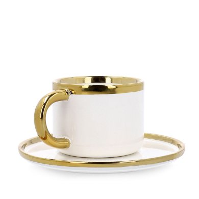 Чашка с блюдцем Homla SINNES 200 мл Белый 200460 фото - 4