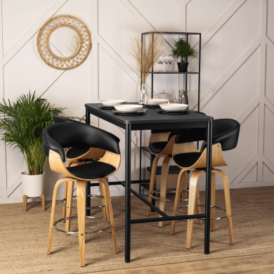 Барный стул Mebel Elit SAM Черный ME.SAM/CZ/D/E/H фото - 7