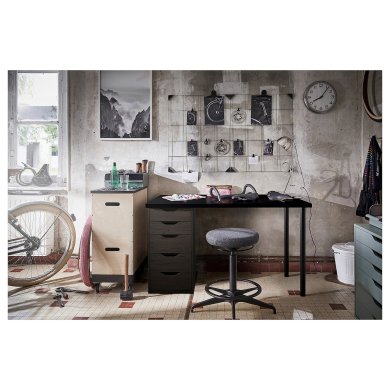 Письмовий стіл LAGKAPTEN/ALEX Коричневий - 7 IKEA Письмовий стіл LAGKAPTEN/ALEX Коричневий (ИКЕА ЛАГКАПТЕН/АЛЕКС) 89417057 фото - 7