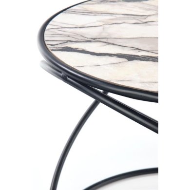 Комплект журнальных столов Halmar SUSANNA Marmur 2 шт Белый V-CH-SUSANNA-LAW фото - 9