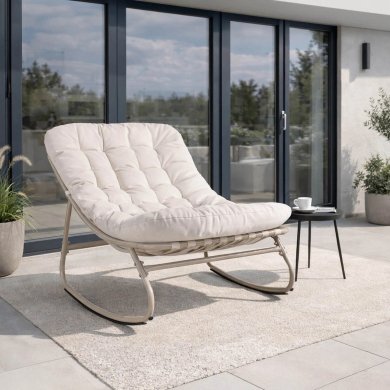 Кресло-качалка мягкое Mebel Elit AURORA 2 Бежевый ME.AURORA/BZ/KASZ/T/FW фото - 6