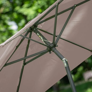 Садовый зонт Meven GIOTTO 270 см Мокко - 3 Садовый зонт Meven GIOTTO 270 см Мокко MV-UM012MOC-GIOTTO фото - 3