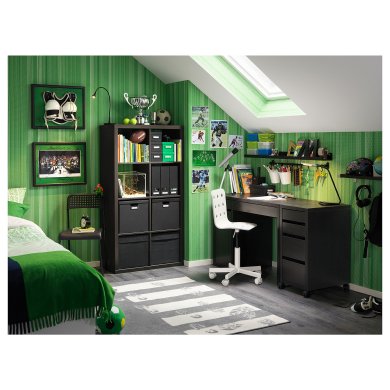 IKEA Письмовий стіл MICKE Коричневий (ИКЕА МИКЕ) 10244743 фото - 5