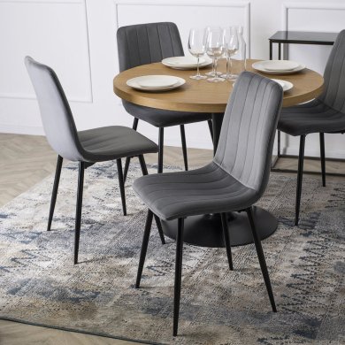 Обідній стілець Mebel Elit IBIS Welur Сірий - 9 Обідній стілець Mebel Elit IBIS Welur Сірий ME.IBIS/P/V/K фото - 9