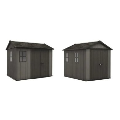 Садовый домик Keter NEWTON PLUS 230х287х246 см Серый - 2 Садовый домик Keter NEWTON PLUS 230х287х246 см Серый 259109 фото - 2