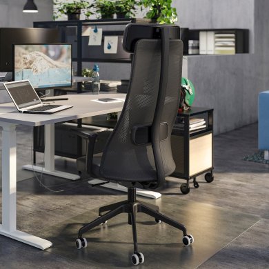 IKEA Офисное кресло JARVFJALLET Черный (ИКЕА ЖАРВФЬАЛЛЕ) 80510639 фото - 24