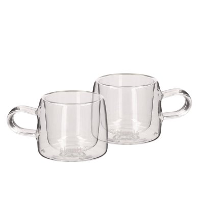 Набор чашек Homla CEMBRA 80 мл | Прозрачный 157021 фото - 2