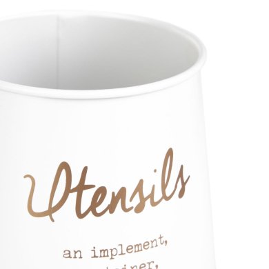 Контейнер для столовых приборов Homla ESCILLE 14x14 см Белый 226422 фото - 3