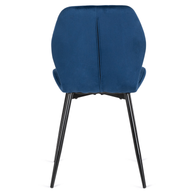 Обідній стілець Mebel Elit LUCKY Welur Синій ME.LUCKY/GR/V/K фото - 4