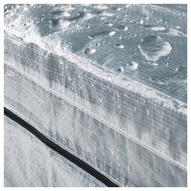 Стеллаж с чехлом HYLLIS Серебристый - 2 IKEA Стеллаж с чехлом HYLLIS Серебристый (ИКЕА ХИЛЛИС) 39291748 фото - 2