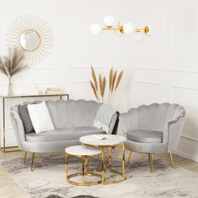 Диван Mebel Elit ZENDAYA Welur Серый ME.ZENDAYA/P/ZL/V/FW фото - 11