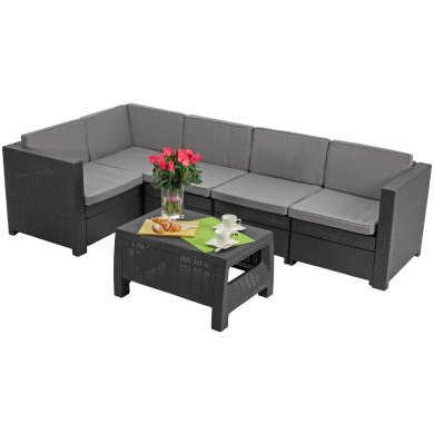 Комплект садовой мебели Keter PROVENCE Графит 227778-1 фото - 2