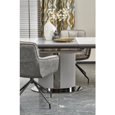 Обеденный стул поворотный Halmar K523 Пепельный V-CH-K/523-KR-POPIELATY фото - 21