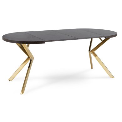 Розкладний обідній стіл Mebel Elit LUGO Чорний - 6 Розкладний обідній стіл Mebel Elit LUGO Чорний ME.LUGO/CZ/ZL/S фото - 6