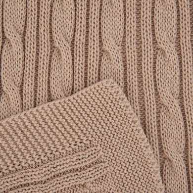 Плед Homla NEW MJOLBY 130х170 см Бежевый 218834 фото - 5