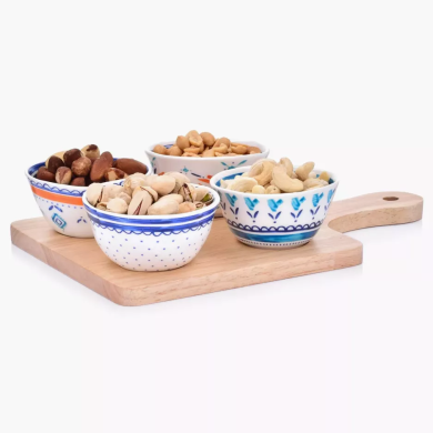 Сервировочный набор Duka MAYA | Дерево / Микс 1217901 фото - 5